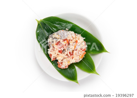 Sushi salmon rice sushi 19396297