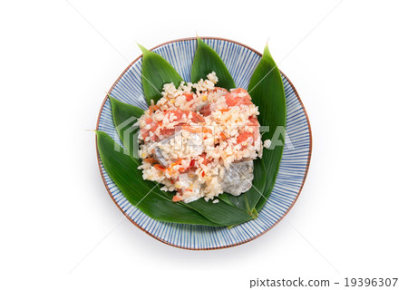 Sushi salmon rice sushi 19396307