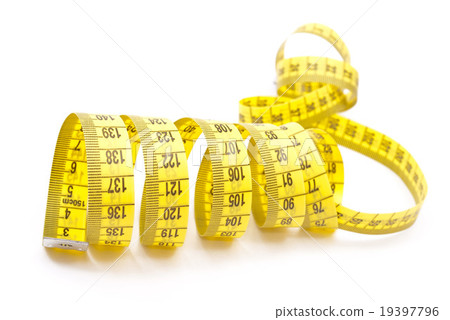 Curled measuring tape 19397796