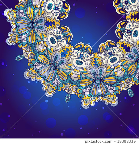 Mandala ornament Geometric circle element Mandala ornament Geometric circle element 19398339