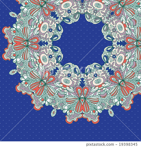 Mandala ornament Geometric circle element Mandala ornament Geometric circle element 19398345
