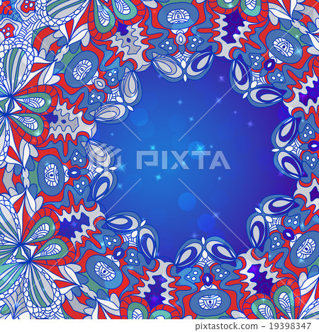 Mandala ornament Geometric circle element Mandala ornament Geometric circle element 19398347