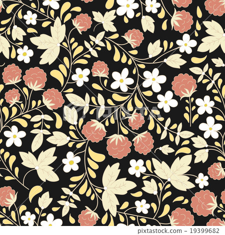 Seamless raspberry pattern. Vector illustration. Seamless raspberry pattern. Vector illustration. 19399682