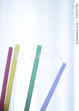 Colored drinking straws 19402789