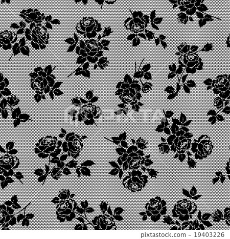 Pattern of a single color rose Pattern of a single color rose 19403226