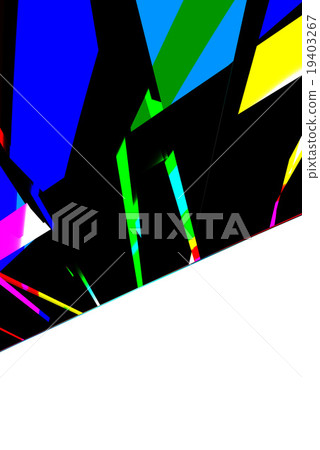 Bold and abstract art Bold and abstract art 19403267