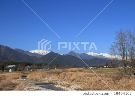 Winter in Azumino Matsukawa village 19404102