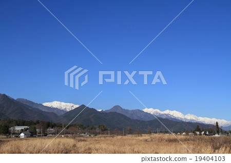 Winter in Azumino Matsukawa village 19404103