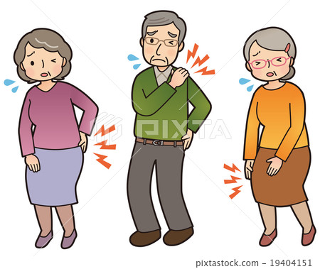 Elderly body pain set 19404151