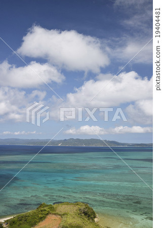 East China Sea seen from Koryu Island and Okinaga Island 19404481