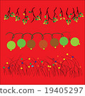 vector plant and flower isolated background 19405297