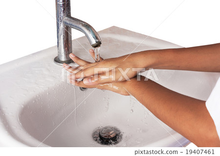 asian girl washing your hand asian girl washing your hand 19407461