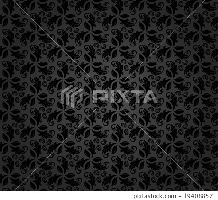 Floral Fine Seamless Vector Pattern 19408857