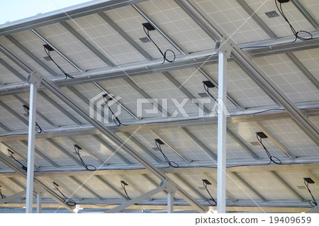 The back of the solar panel 19409659