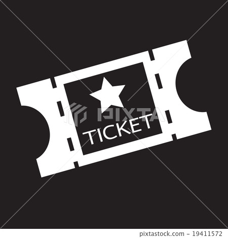 movie ticket icon movie ticket icon 19411572