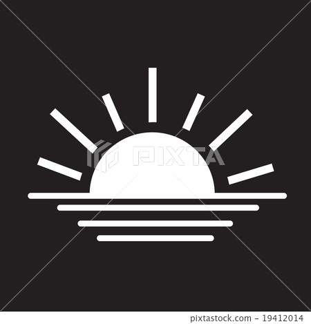 sunrise sunset line icon sunrise sunset line icon 19412014