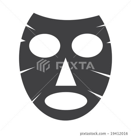 Facial mask icon 19412016