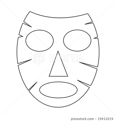 Facial mask icon 19412019