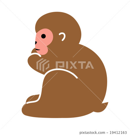 Monkey illustration 19412163