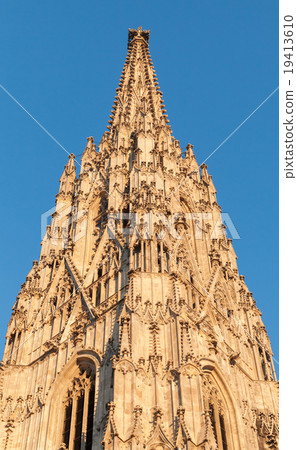 Spire of St. Stephen Cathedral. Vienna, Austria 19413610