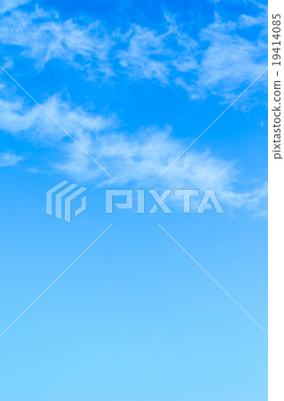 Sky Creep Cloud Muscle Cloud Streak Cloud Copy Space Bright Sky Winter Sky Sky Image Background Material 19414085