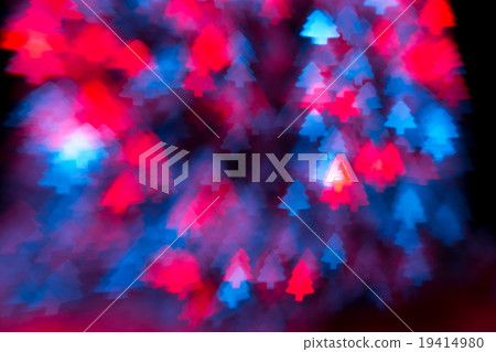 Christmas three bokeh from small light bulb 19414980