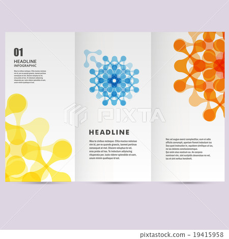 Vector pattern with abstract figures  19415958