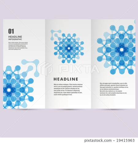 Vector pattern with abstract figures  19415963