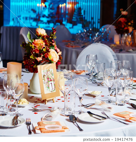 Table set for wedding Table set for wedding 19417476