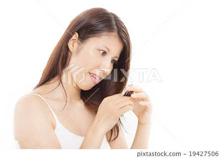 Hair care middle woman Hair care middle woman 19427506