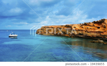 Punta de Sa Pedrera coast in Formentera, Balearic Islands, Spain 19439855