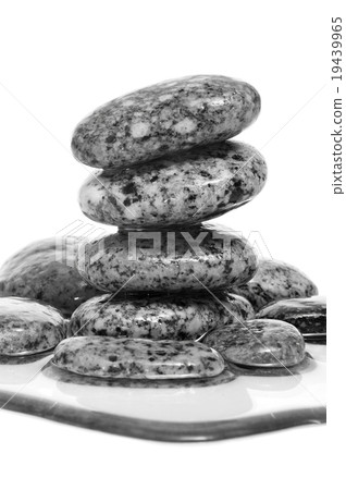 balanced black zen stones 19439965