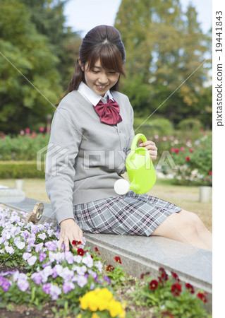 high school girl high school girl 19441843