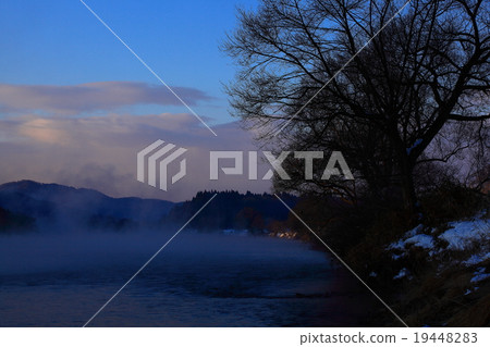 北上河冬季景象 19448283