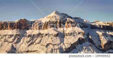 Fantastic winter landscape, Italian Alps 19449932
