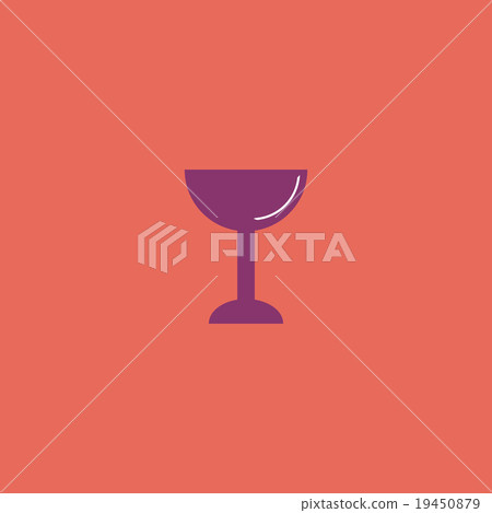 vector drink wineglass 19450879