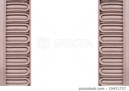 closeup sculptural sculpture, bas-relief frame 19451737