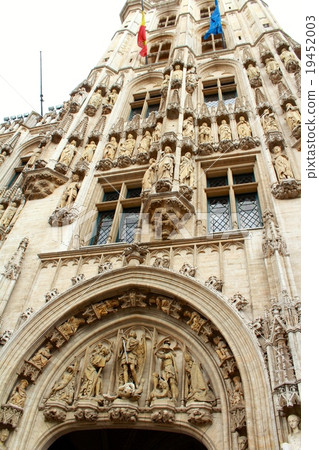 Belgium Brussels Grand Place World Heritage City Hall 19452003