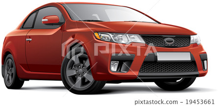 Korean compact coupe 19453661