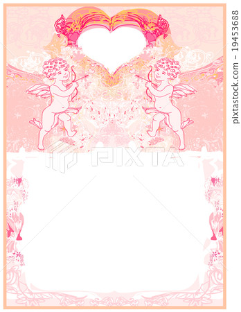 happy valentines day card with cupid happy valentines day card with cupid 19453688