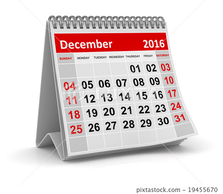 Calendar - December 2016 19455670