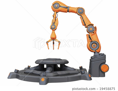 Sci - Fi Industrial robot 19458875