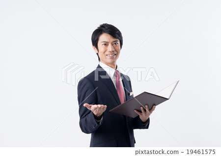 Middle businessman Middle businessman 19461575