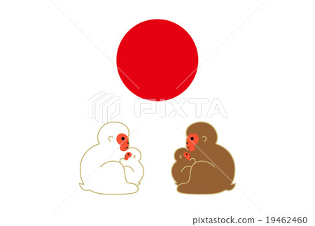 新年卡2016年周年插圖父母和孩子 19462460