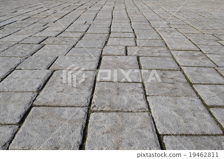 A stone pavement along the side of Ninja in Changdeokgung Palace A stone pavement along the side of Ninja in Changdeokgung Palace 19462811