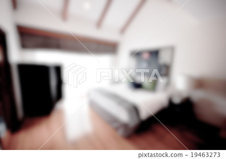 Blurred / Defocussed of a comfort bedroom Blurred / Defocussed of a comfort bedroom 19463273