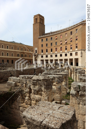 amphie theatre of Lecce, , Apulia, Italy amphie theatre of Lecce, , Apulia, Italy 19463687