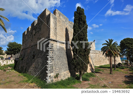 the castle Castel of Manfredonia, Apulia, Italy 19463692