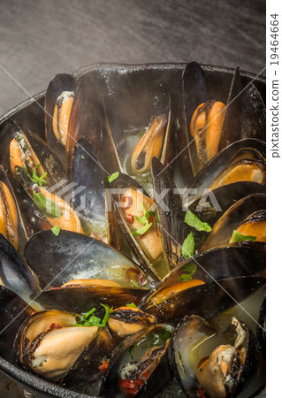 Saute of mussels Spanish style saute of the mussel is Spanish-style Saute of mussels Spanish style saute of the mussel is Spanish-style 19464664
