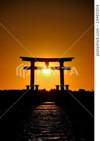 晚上在Hamana Lake Bentenjima 晚上在Hamana Lake Bentenjima 19465854